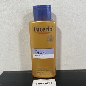 Eucerin Skin Calming Body Wash, Cleanses & Soothes Dry, Itchy Skin - 8.4oz.